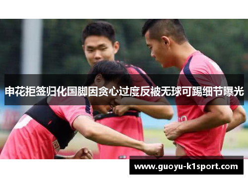 申花拒签归化国脚因贪心过度反被无球可踢细节曝光